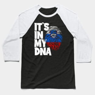 IT'S IN MY DNA Slovenia Flag Men Women Kids Baseball T-Shirt